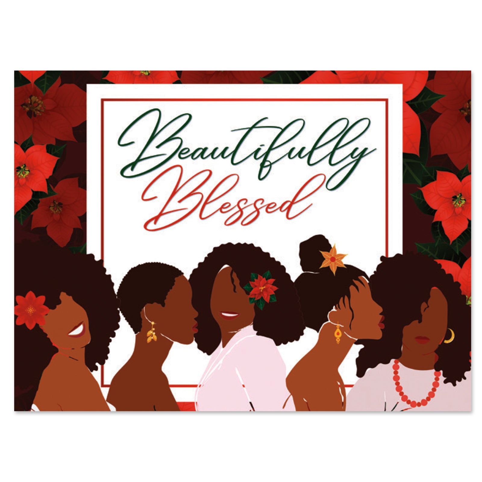 Beautifully Blessed African American Christmas Card Box Set The