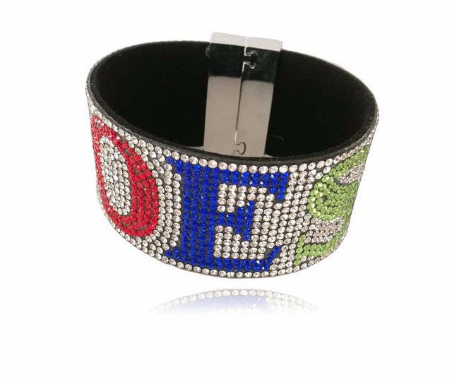 OES Bracelet - Letters Charm