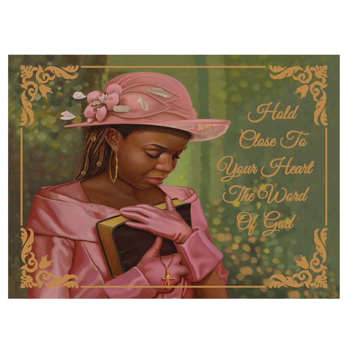 Black Christmas Cards
 Close to Your Heart by Henry Battle African American Christmas Cards