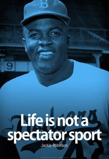 Jackie Robinson: Life Quote – The Black Art Depot