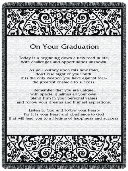 On Your Graduation Tapestry Throw – The Black Art Depot