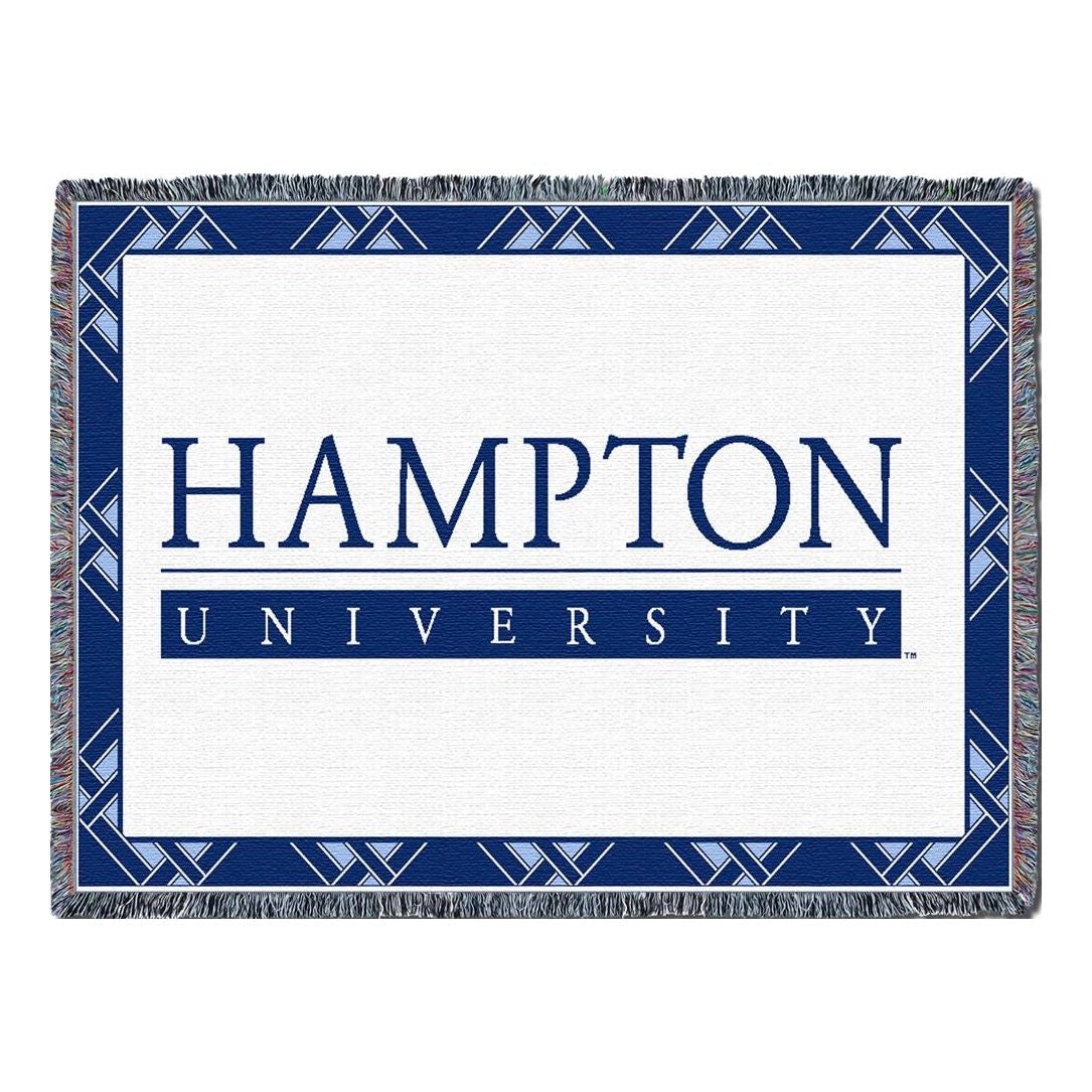 Hampton University Tapestry Throw Blanket by Pure Country Weavers