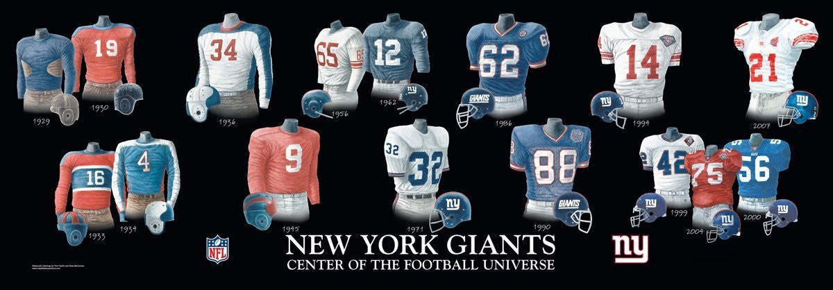 New York Giants: Center of the Football Universe by Nola McConnan and Tino  Paolini – The Black Art Depot