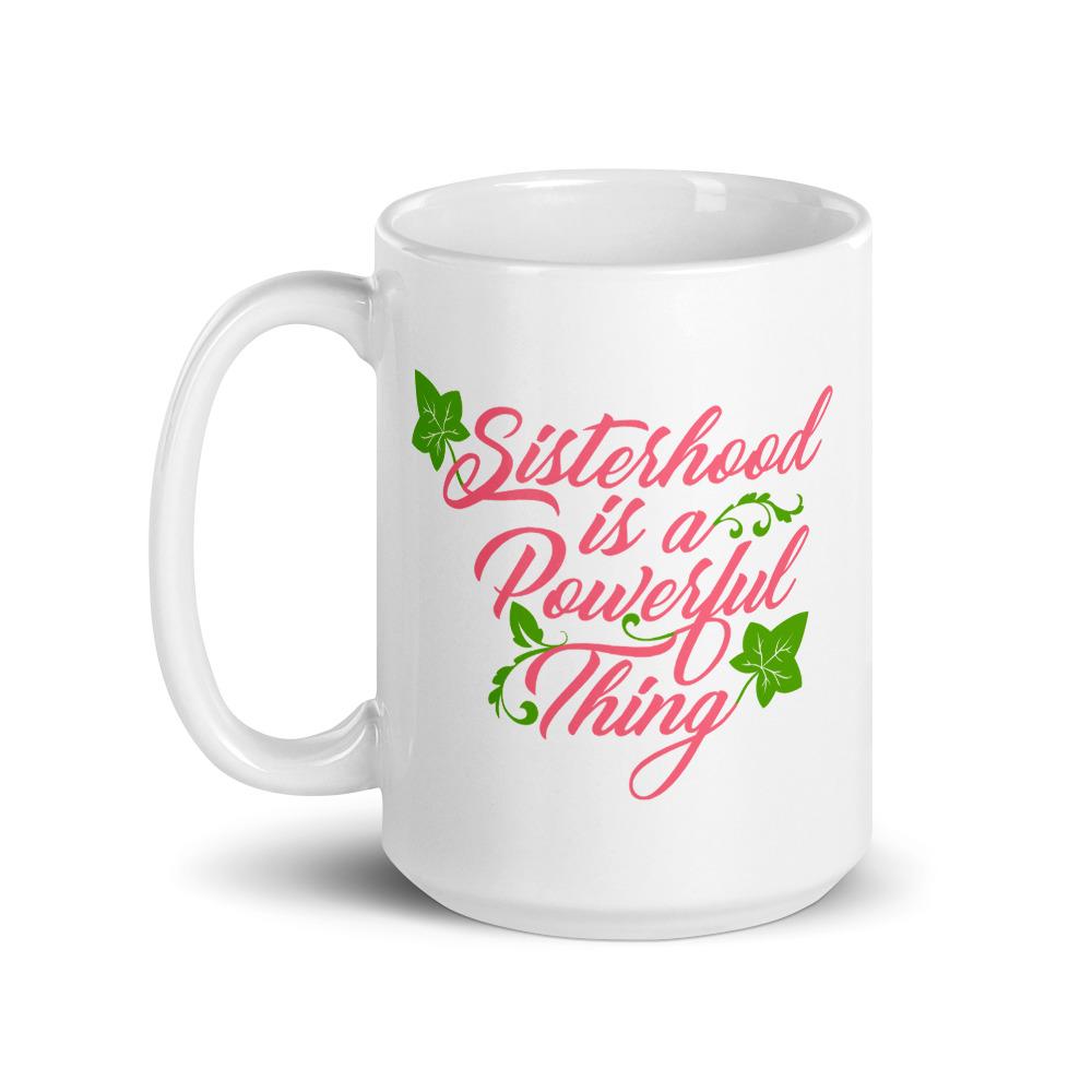 Sisterhood is a Powerful Thing: Ceramic Coffee/Tea Mug – The Black