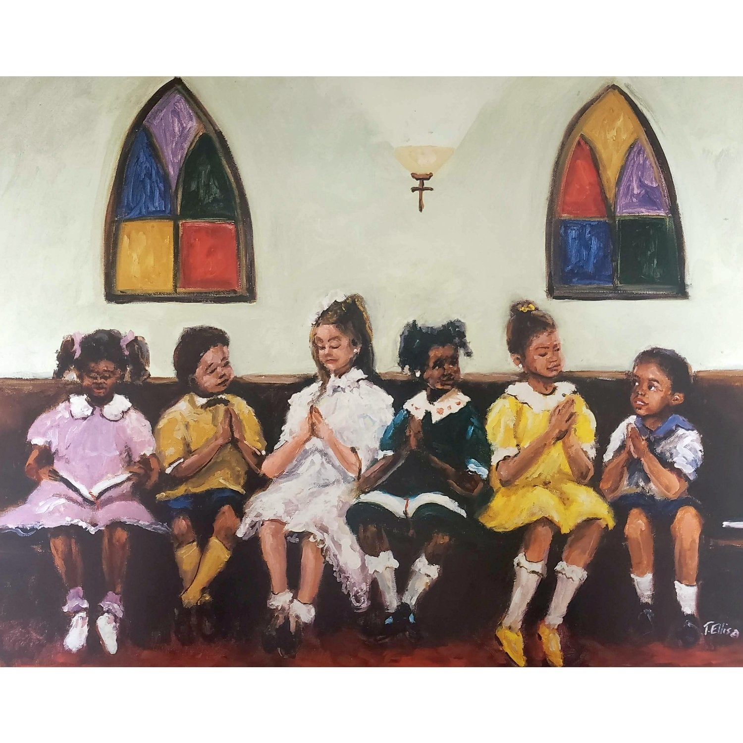 black church art paintings