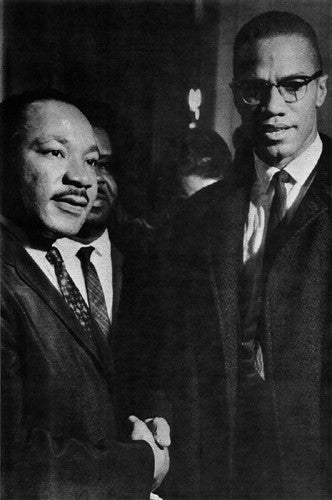 The Meeting: Martin Luther King and Malcolm X (1964) by Anonymous
