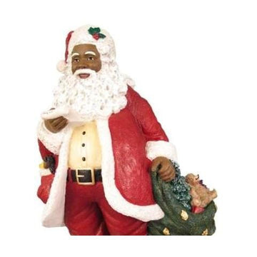 category-black-santa-claus-figurines-and-decor-The Black Art Depot