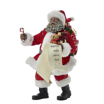 African American Santa Claus Decor, Figurines and More!