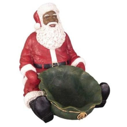 Black Santa Claus Figurines – The Black Art Depot