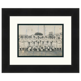 1943 Homestead Grays by Wright and Riley (Black Frame, Double Matted)