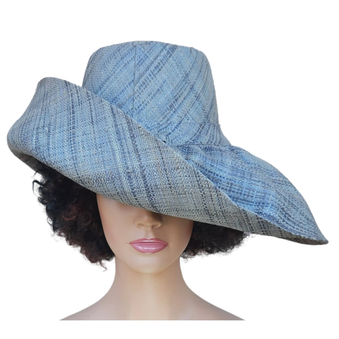 Ane: Madagsacar Big Brim Raffia Sun Hat (Mannequin II)