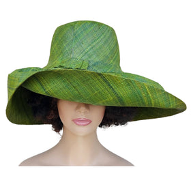 Ani: Madagsacar Big Brim Raffia Sun Hat (Mannequin, Main)