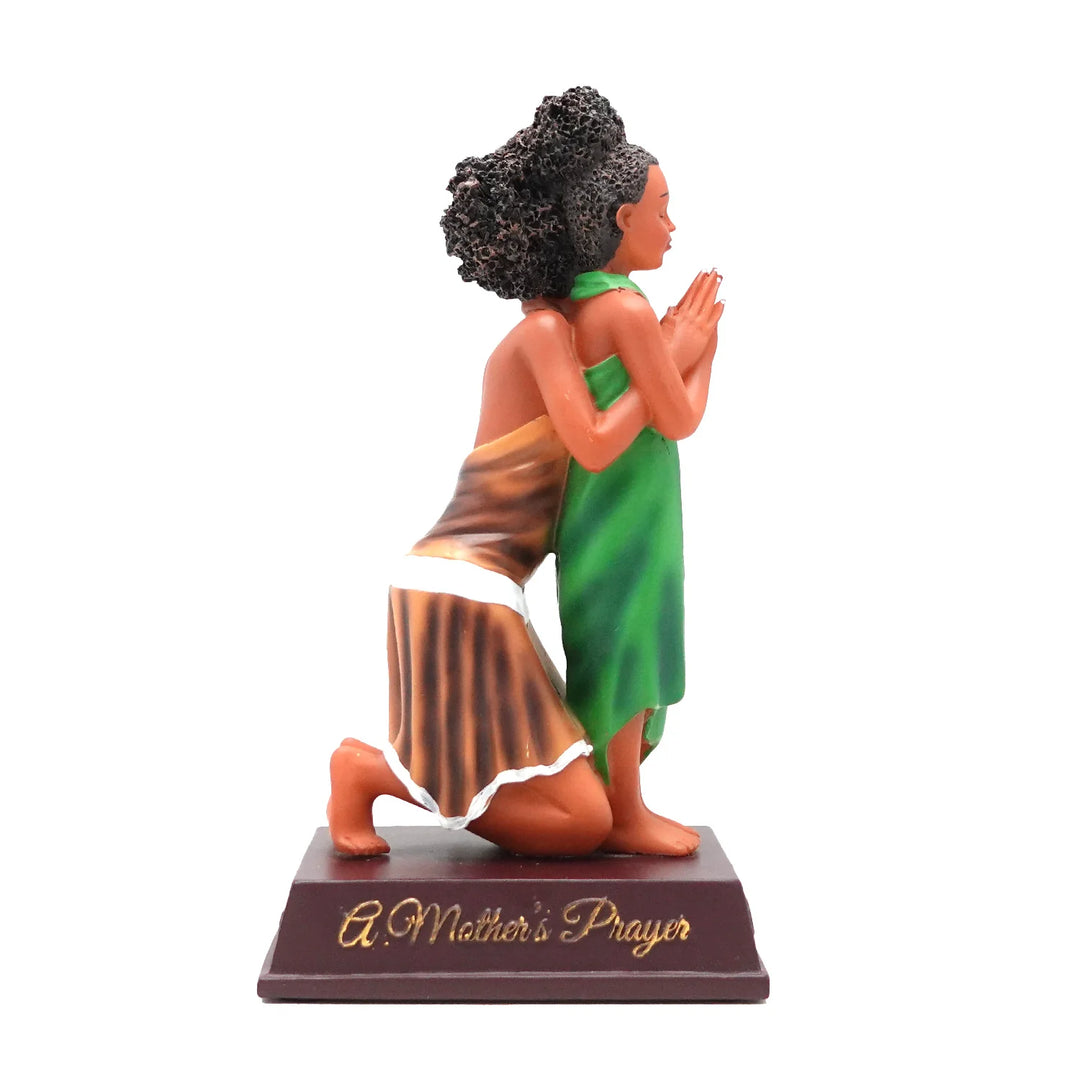 A Mother's Prayer: Train Up a Child  Figurine by Doroth Allen (Side 2)