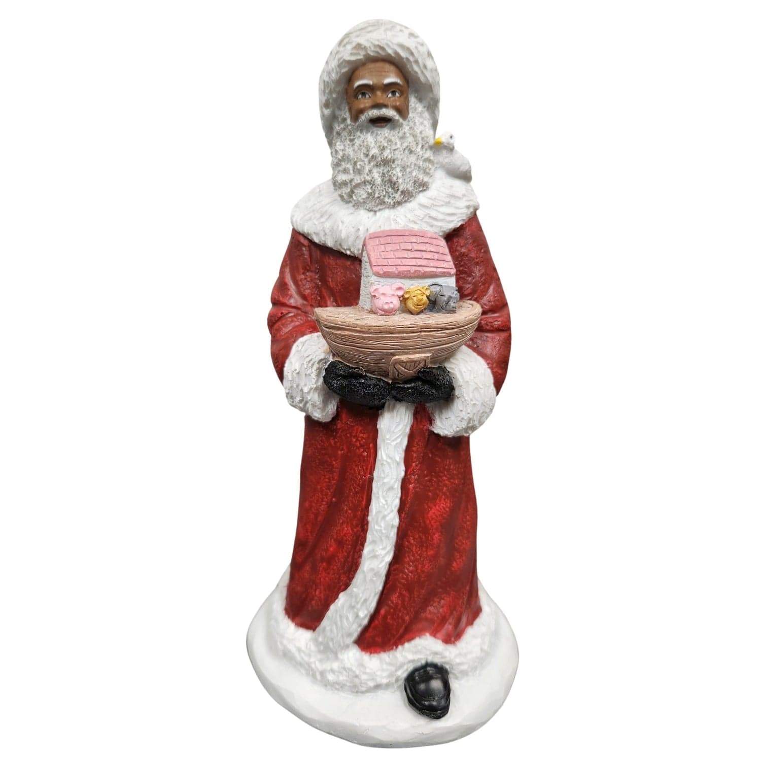 African American Santa Claus with Toy Boat Figurine II – The Black Art ...