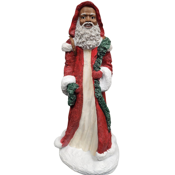 Bakery Chef Santa: African American Santa Claus Figurine – The Black ...