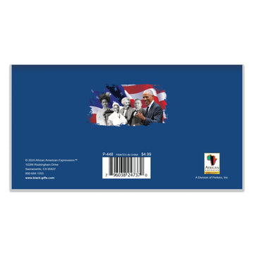 From Slavery to the White House: Black History 2025-2026 Two Year Pocket Calendar (Rear)