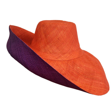 Clemson: Madagsacar Big Brim Raffia Sun Hat