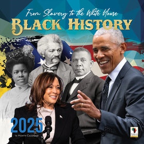 From Slavery to the White House: 2025 Black History Wall Calendar