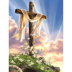 He is Risen by Dona Gelsinger: Religious Jigsaw Puzzle