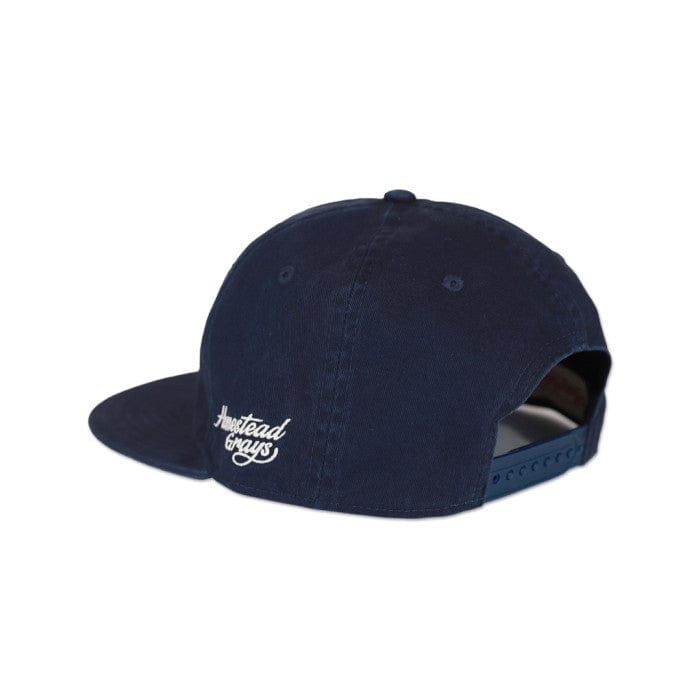 Homestead Grays Heritage Cotton Snapback Baseball Cap (Side)