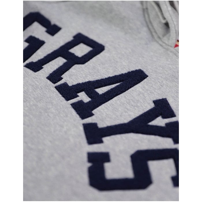 Homestead Grays Heritage Hooded Sweatshirt by Big Boy Headgear (Front, Detail)