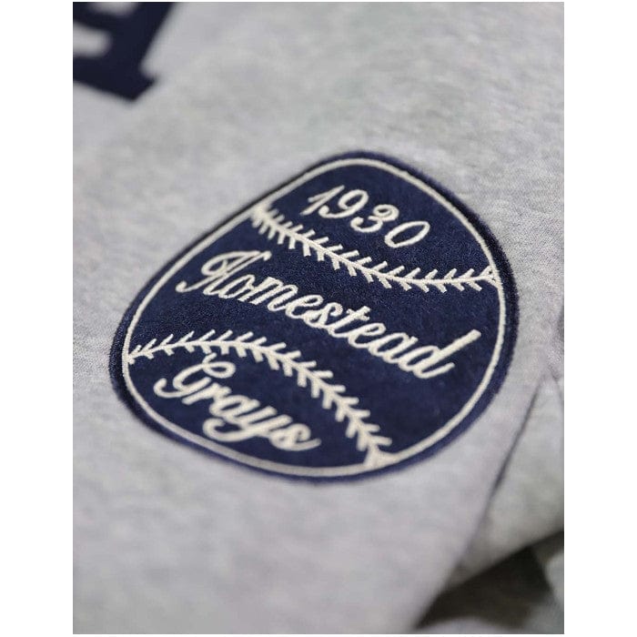 Homestead Grays Heritage Hooded Sweatshirt by Big Boy Headgear (Sleeve, Detail)