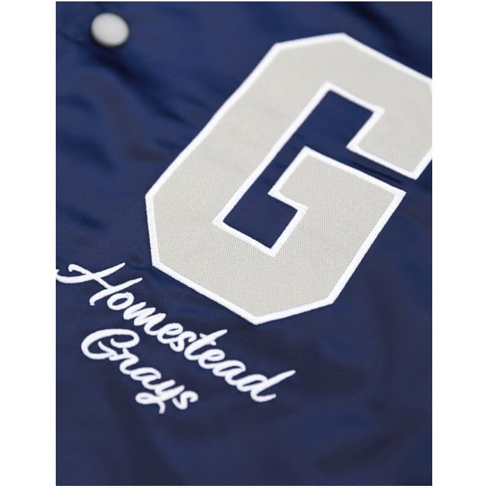 Homestead Grays Negro League Baseball Jacket (Front, Detail)