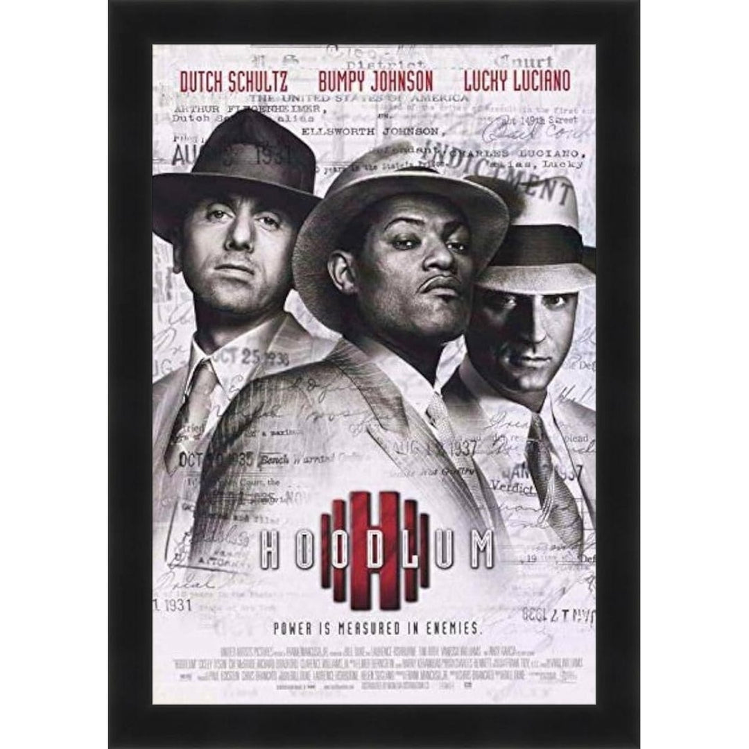 Hoodlum: African American Movie Poster (Black Frame)