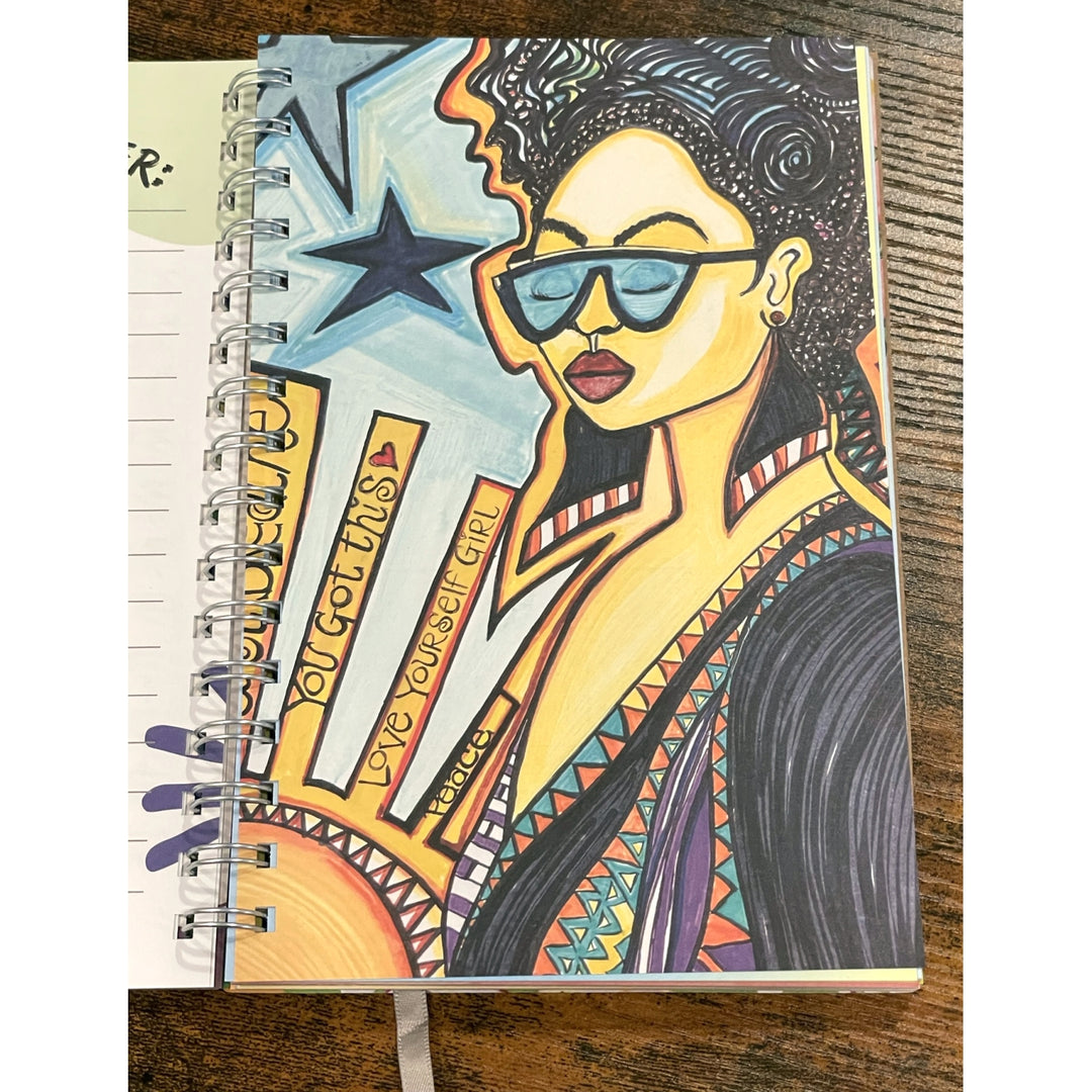 I Am Divine by Sylvia "Gbaby" Cohen: African American Weekly Planner (Afrocentric Art)