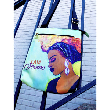 I am Serene: African American Travel Purse by Sylvia "Gbaby" Cohen (Lifestyle)