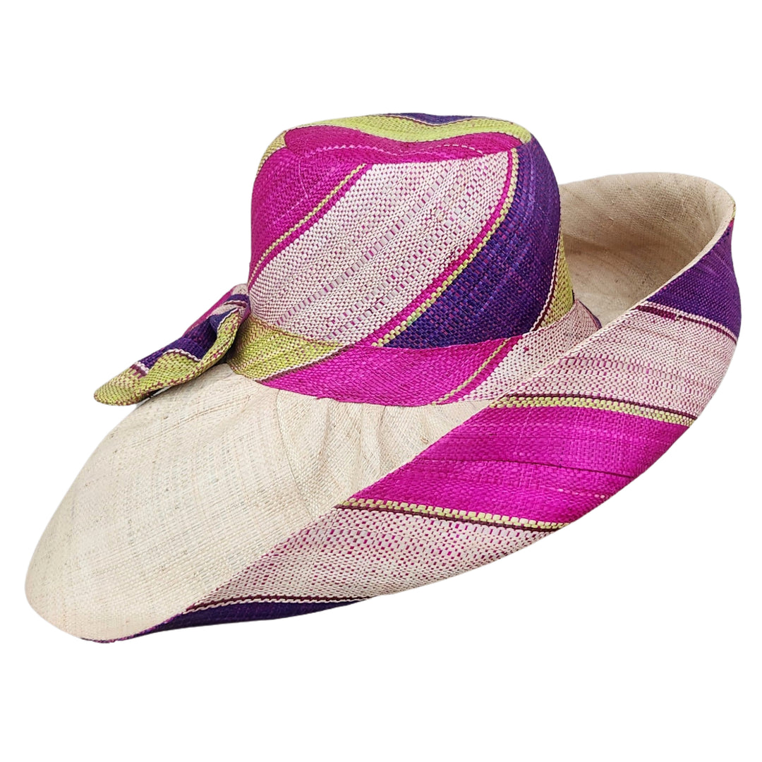 Jabulani: Madagsacar Big Brim Raffia Sun Hat