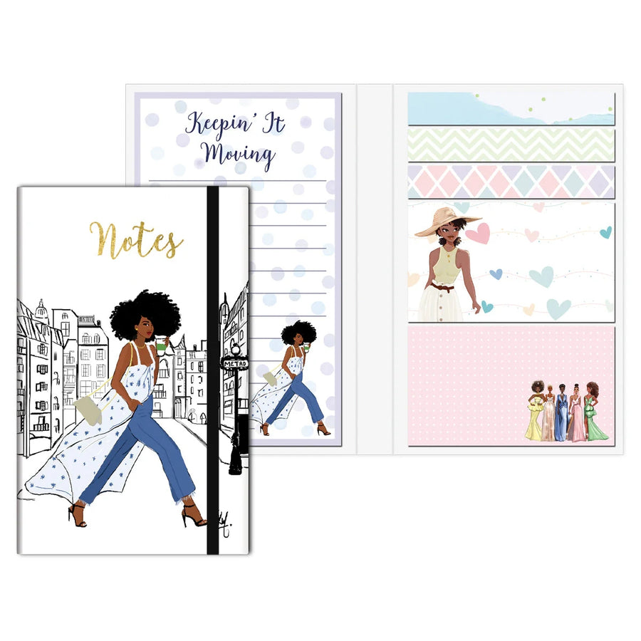 Keepin' it Moving: African American Sticky Notes Booklet Set