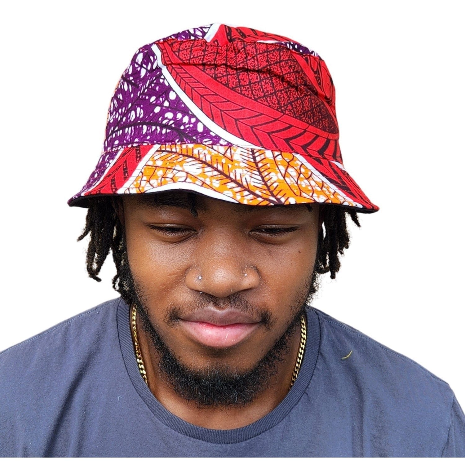 Printed Sun Hat sifting