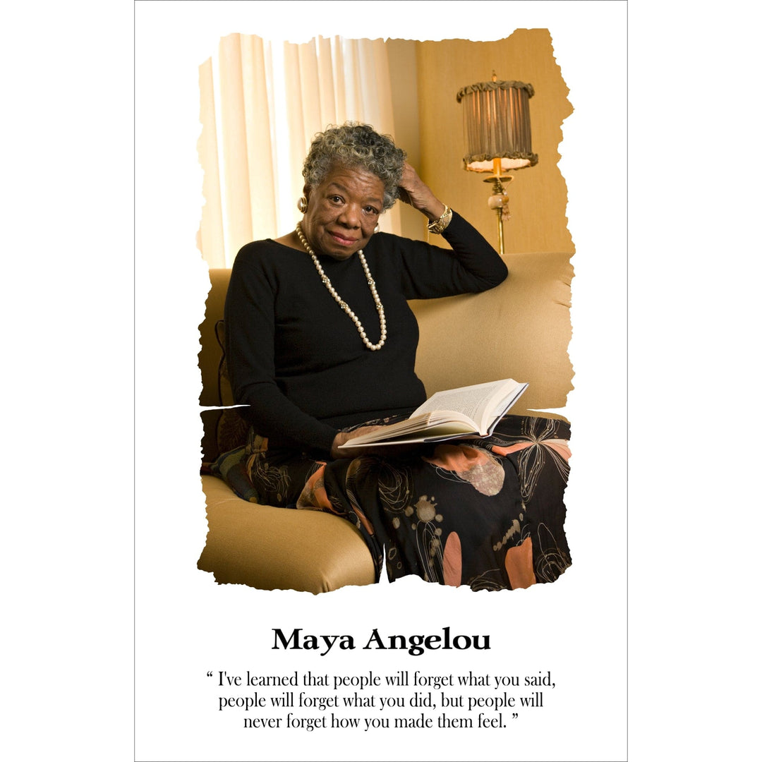 Maya Angelou: How You Made Them Feel by Julian Madyun