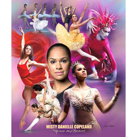 Misty Copeland: Grace and Beauty by Wishum Gregory