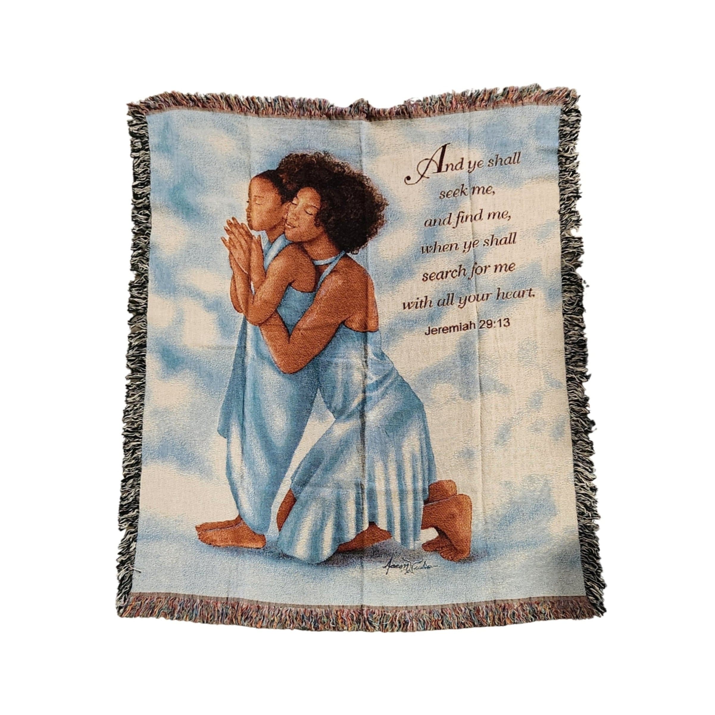 A Mother s Love Tapestry Throw Blanket by Aaron and Alan Hicks The Black Art Depot