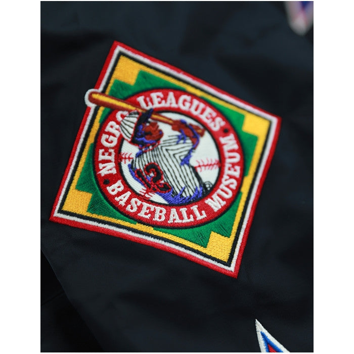 Discover Greatness: Negro Leagues Baseball Commemorative Embroidered Bomber Jacket (Detail 3)