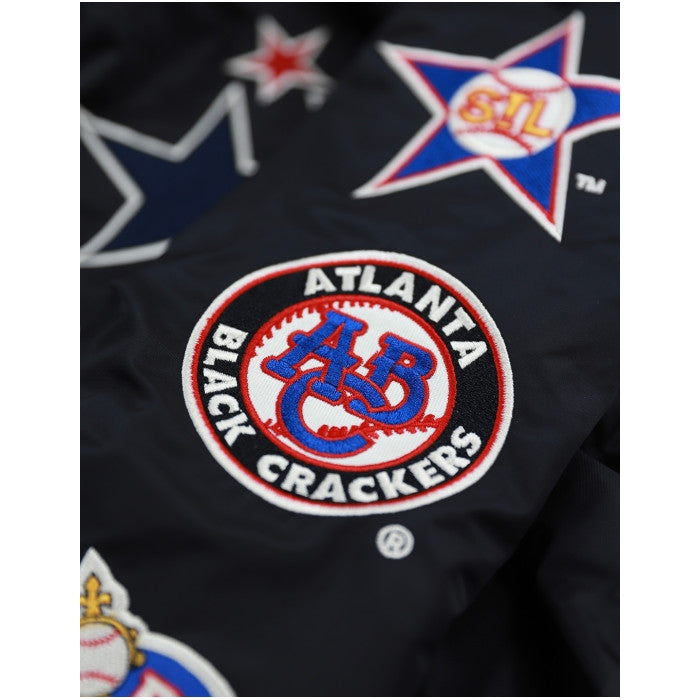 Discover Greatness: Negro Leagues Baseball Commemorative Embroidered Bomber Jacket (Detail 4)