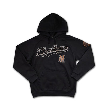 Negro Leagues Baseball Commemorative Hooded Sweatshirt (Black, Front)