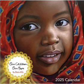 Our Children, Our Hope: The Art of Dora Alis 2025 Wall Calendar (Front)