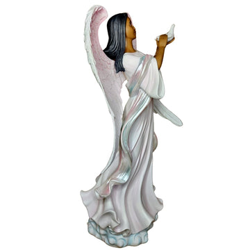 Peace on Earth: African American Angelic Figurine