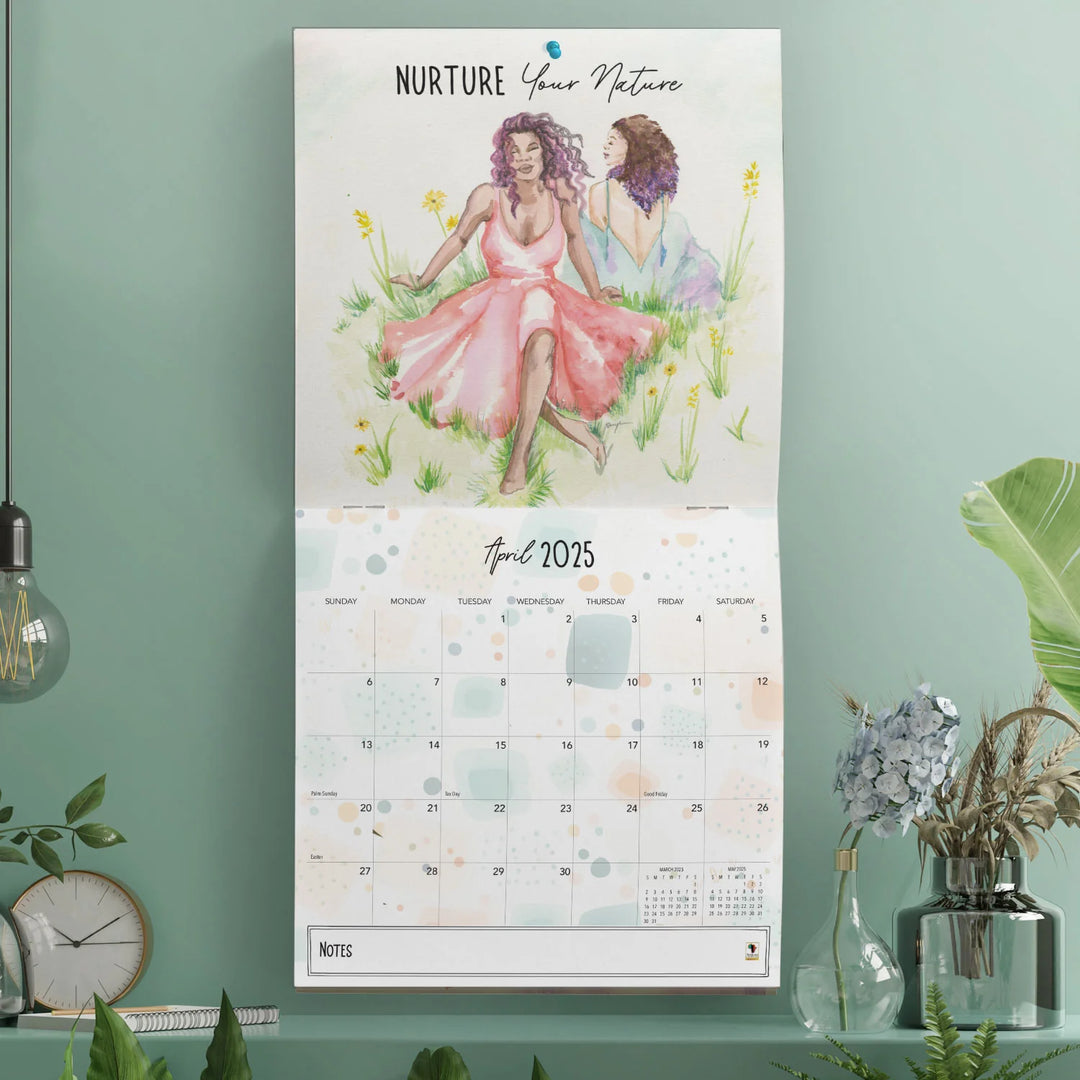 Phenomenal Women by Sara Myles: 2025 African American Wall Calendar (Lifestyle)