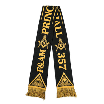 Prince Hall Masonic Winter Scarf by Big Boy Headgear