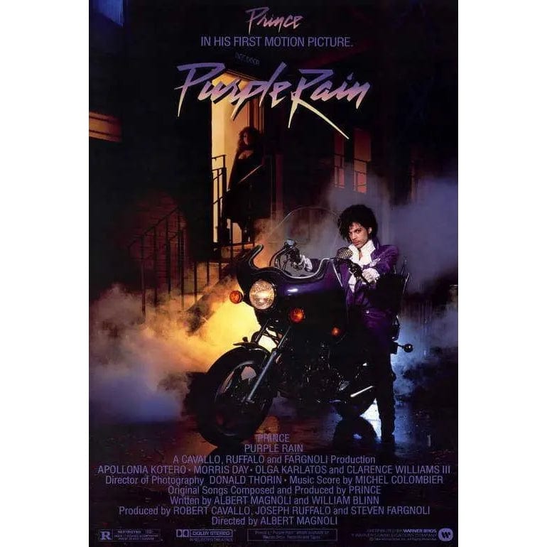 Purple Rain: African American Movie Poster (1984)