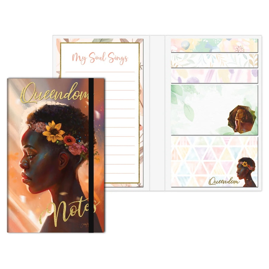 Queendom: African American Sticky Notes Booklet Set by Hillary Wilson