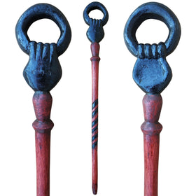 Resist: Authentic Makonde African Wooden Walking Stick