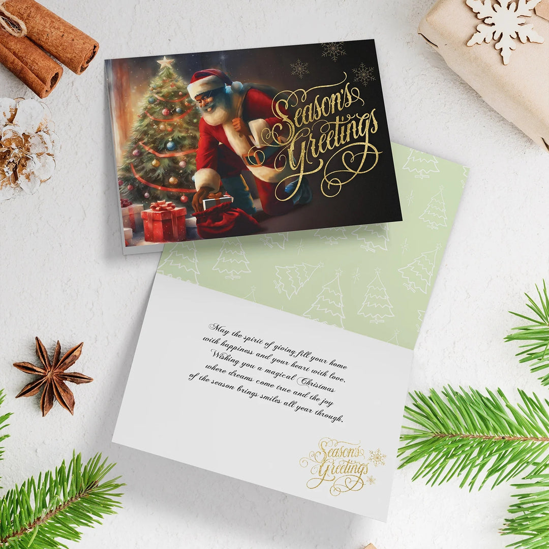 Season's Greetings: African American Christmas Card Box Set (Lifestyle)