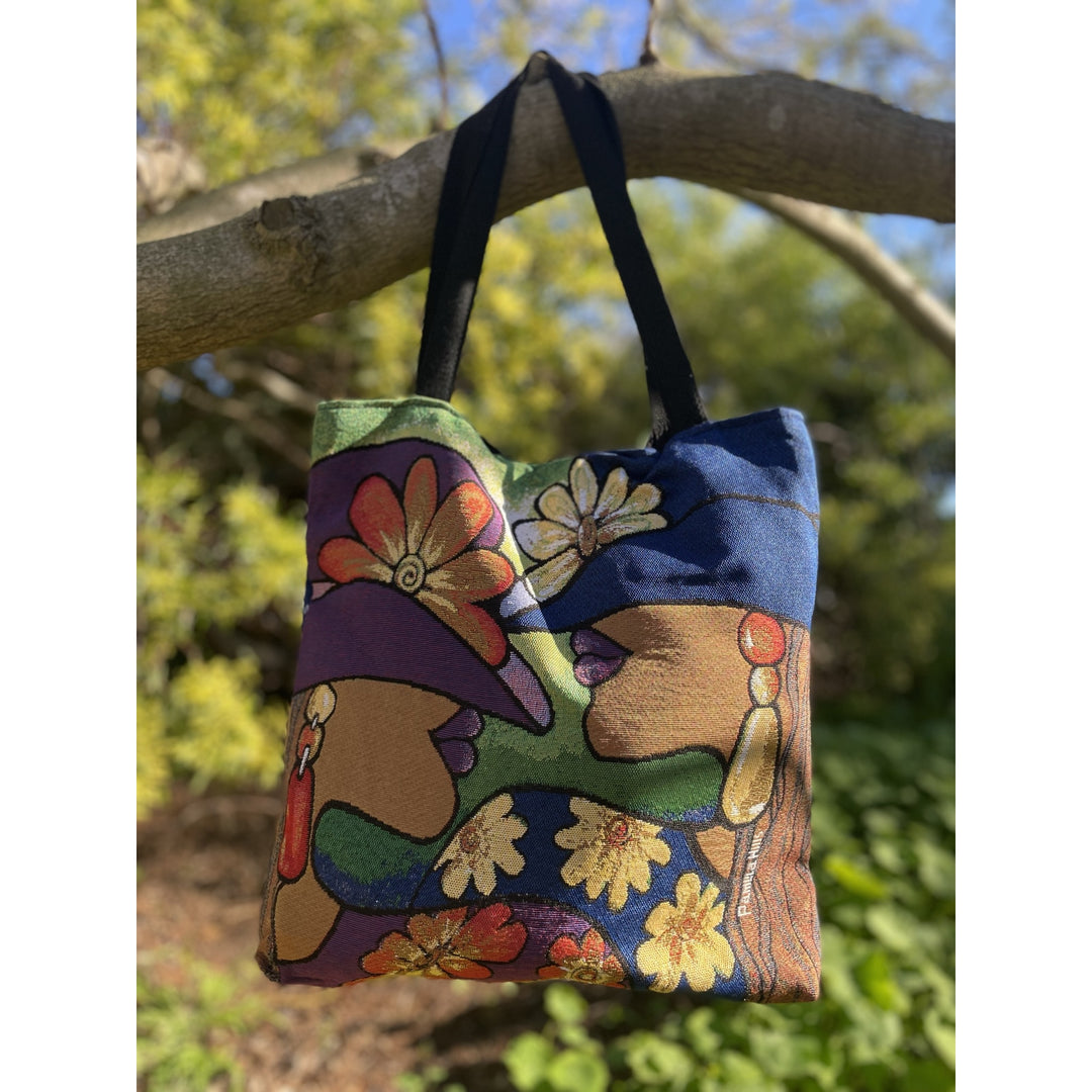 Sister Sunday: African American Woven Tote Bag by Pamela Hills (Lifestyle)
