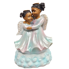 Sisters Forever Angelic Figurine by Positive Image Gifts (Front)