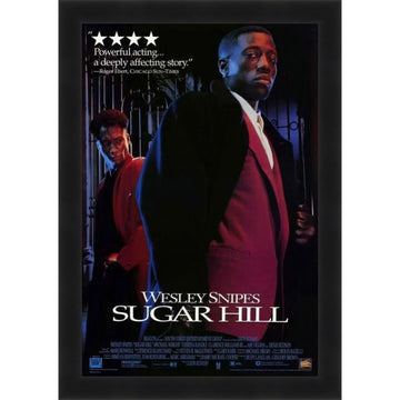 Sugar Hill: African American Movie Poster (Black Frame)